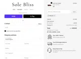 Sole Bliss coupon verification screenshot