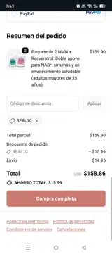 ROYAL10 coupon verification screenshot