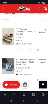 CHRISTMASBOGO coupon verification screenshot