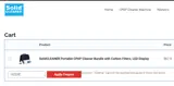 10ZENE coupon verification screenshot