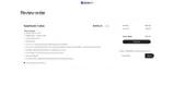 THANKYOU30 coupon verification screenshot