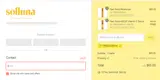 Solluna coupon verification screenshot