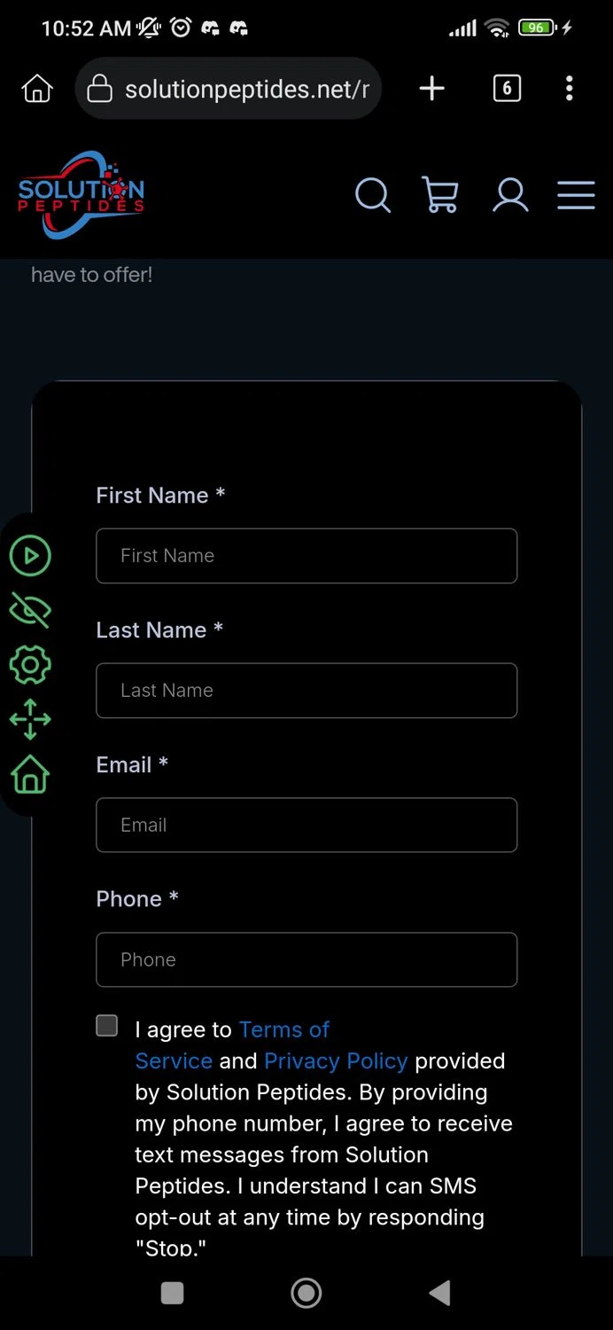 Solution Peptides coupon code screenshot showing code NET15 applied at Solution Peptides checkout page. Uploaded by SimplyCodes community member Ginoxx on Jul 17, 2025