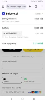 WETHRIFT20 coupon verification screenshot