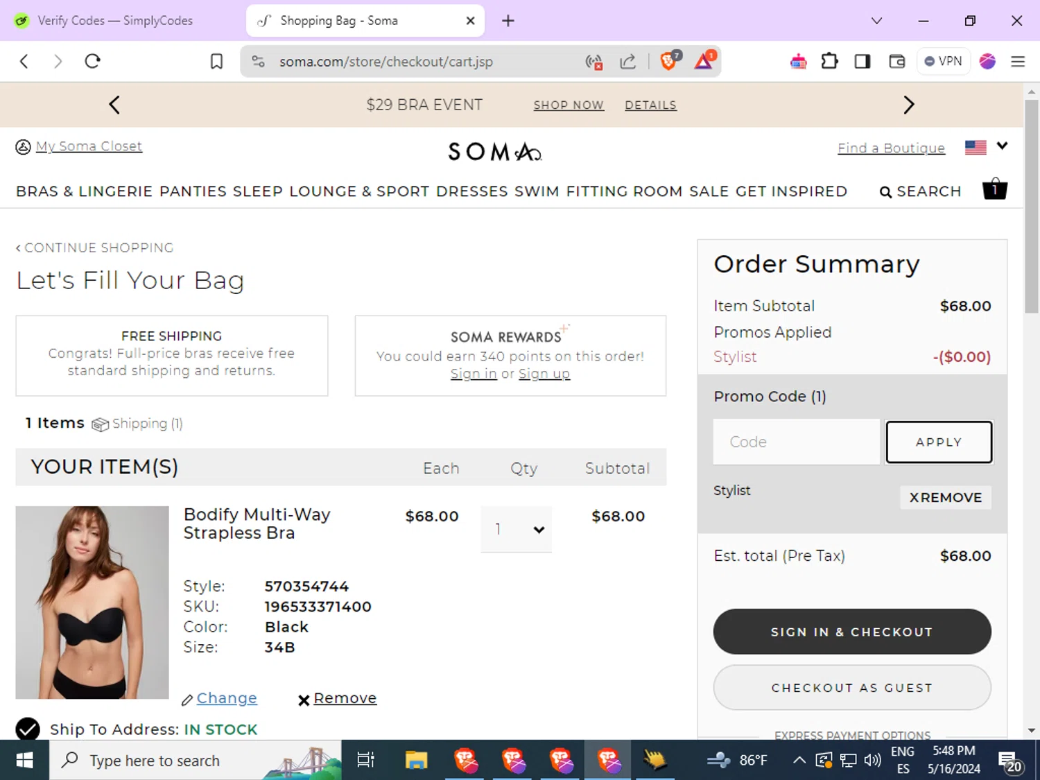 Soma Intimates Promo Codes 20 Off May 2024