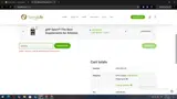 welcome coupon verification screenshot