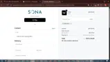 SONA coupon verification screenshot