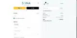 SONA coupon verification screenshot