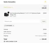 SEPTEMBER coupon verification screenshot