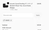 10YOTI coupon verification screenshot