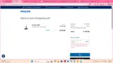 Sonicare coupon verification screenshot