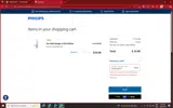 Sonicare coupon verification screenshot