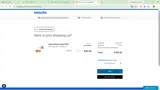 Sonicare coupon verification screenshot