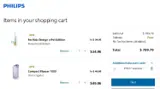 Sonicare coupon verification screenshot