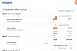 Sonicare coupon verification screenshot