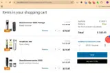 Sonicare coupon verification screenshot