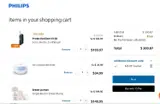 Sonicare coupon verification screenshot