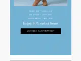 happybirthday coupon verification screenshot