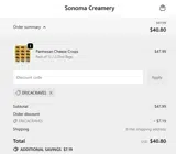 ERICACRAVES coupon verification screenshot