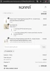 CALIX92742 coupon verification screenshot