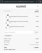 LUIS10030 coupon verification screenshot