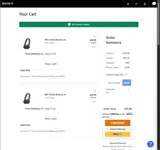 Sony Group coupon verification screenshot