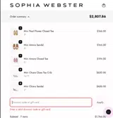 TREAT10 coupon verification screenshot