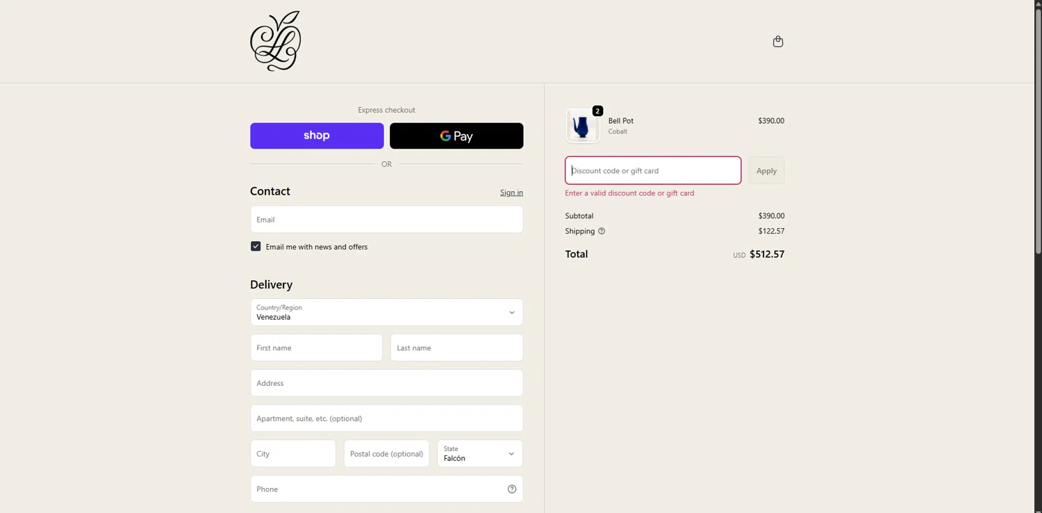 Sophie Lou Jacobsen promo code screenshot showing code NEWFRIENDS applied at Sophie Lou Jacobsen checkout page. Uploaded by SimplyCodes community member TreasureHero9595 on Dec 6, 2025