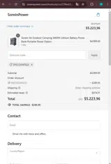 DISCOUNT622 coupon verification screenshot