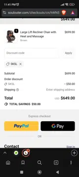 sksl coupon verification screenshot