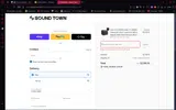 Sound Town Inc. coupon verification screenshot
