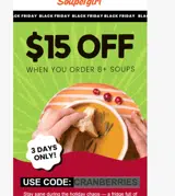 CRANBERRIES coupon verification screenshot