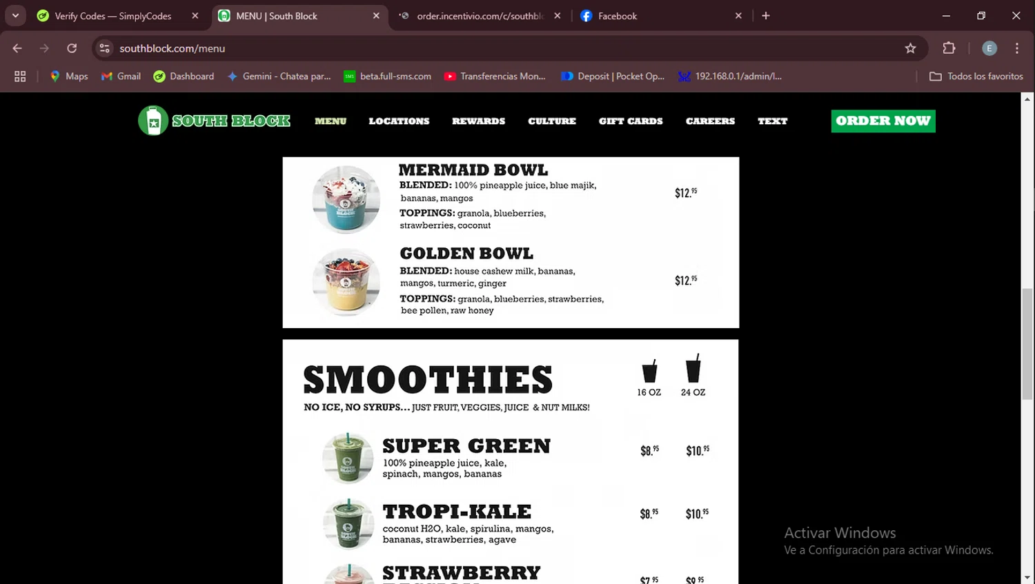 South Block Juice Co. promo code screenshot showing code PBLOVE applied at South Block Juice Co. checkout page. Uploaded by SimplyCodes community member Esteban on Jan 24, 2025