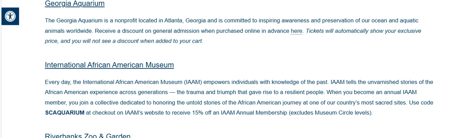 South Carolina Aquarium discount code screenshot showing code SCAQUARIUM applied at South Carolina Aquarium checkout page. Uploaded by SimplyCodes community member Loki_Odinson on Sep 25, 2025