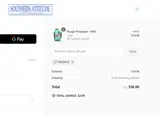 Southern Attitude USA coupon verification screenshot