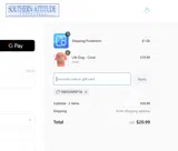 Southern Attitude USA coupon verification screenshot