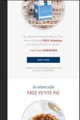 fireworks coupon verification screenshot