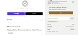 Southern Point coupon verification screenshot