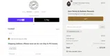 Southern Point coupon verification screenshot