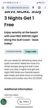 SVRWINTERFREE coupon verification screenshot