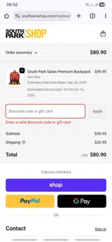 LONGWEEKEND coupon verification screenshot