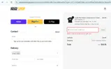 COMFYWOMFY coupon verification screenshot