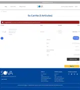 TRYSOVA coupon verification screenshot