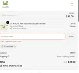 SOYKITTY5 coupon verification screenshot