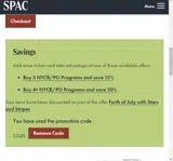 STARS coupon verification screenshot