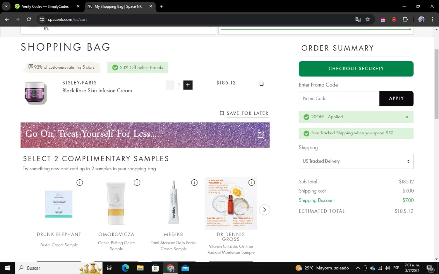 Space NK Promo Codes 20 Off August 2024