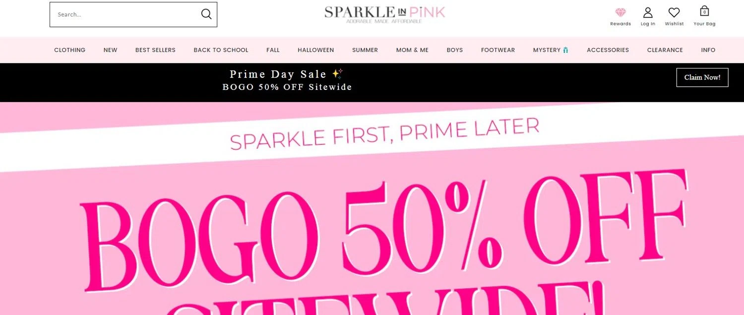 Sparkle In Pink Coupon Codes 25 Off September 2024