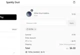 EXTRA coupon verification screenshot