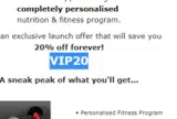 VIP20 coupon verification screenshot