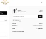Spartus coupon verification screenshot